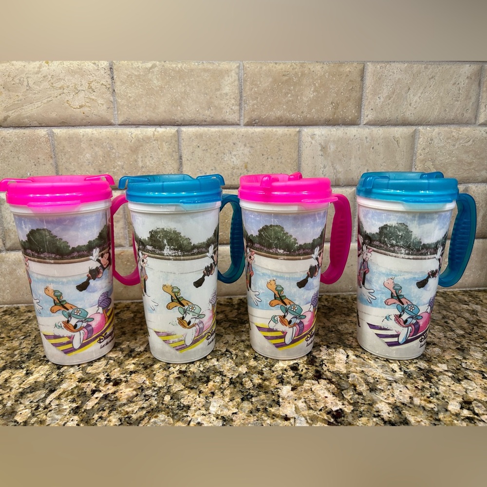4 Disney Parks Rapid Fill Mugs